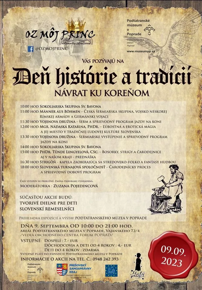 Deň histórie a tradícií - návrat ku koreňom