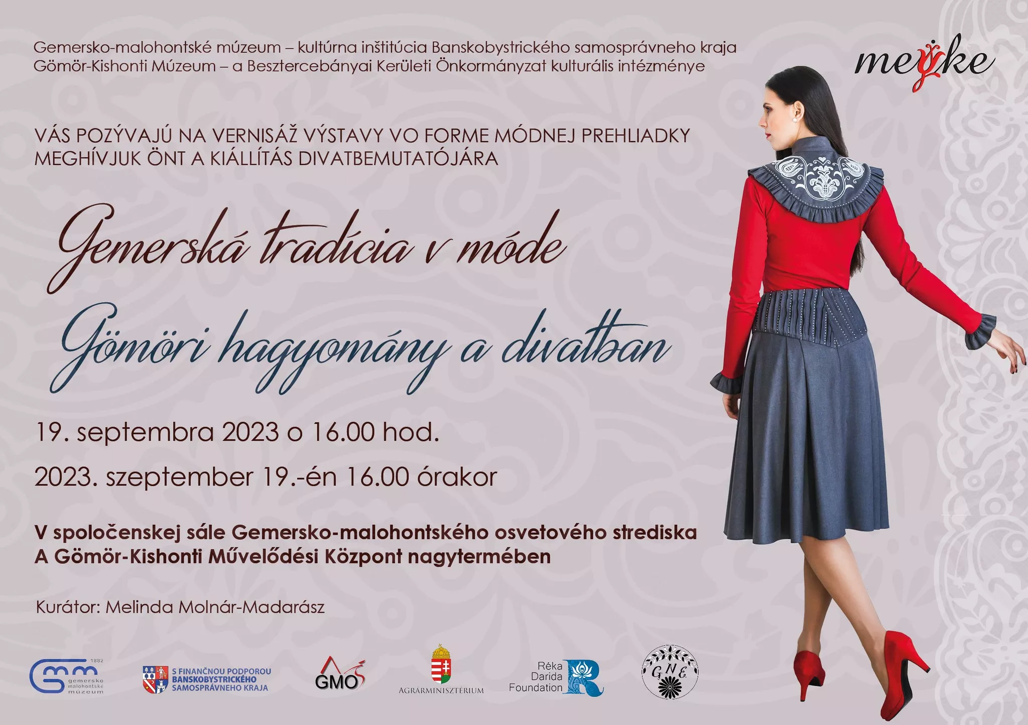 Gemerská tradícia v móde