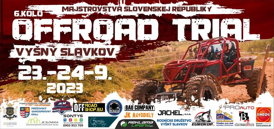 6. kolo majstrovstiev Slovenskej republiky v Offroadtriale