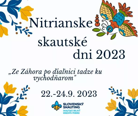 Nitrianske skautské dni 2023