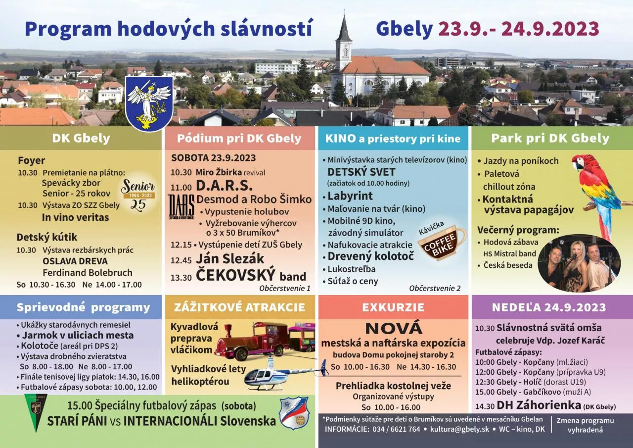 Gbelské hody 2023