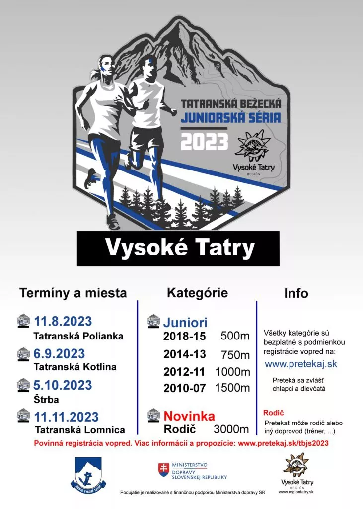 Detská letná liga – Tatranská bežecká juniorská séria