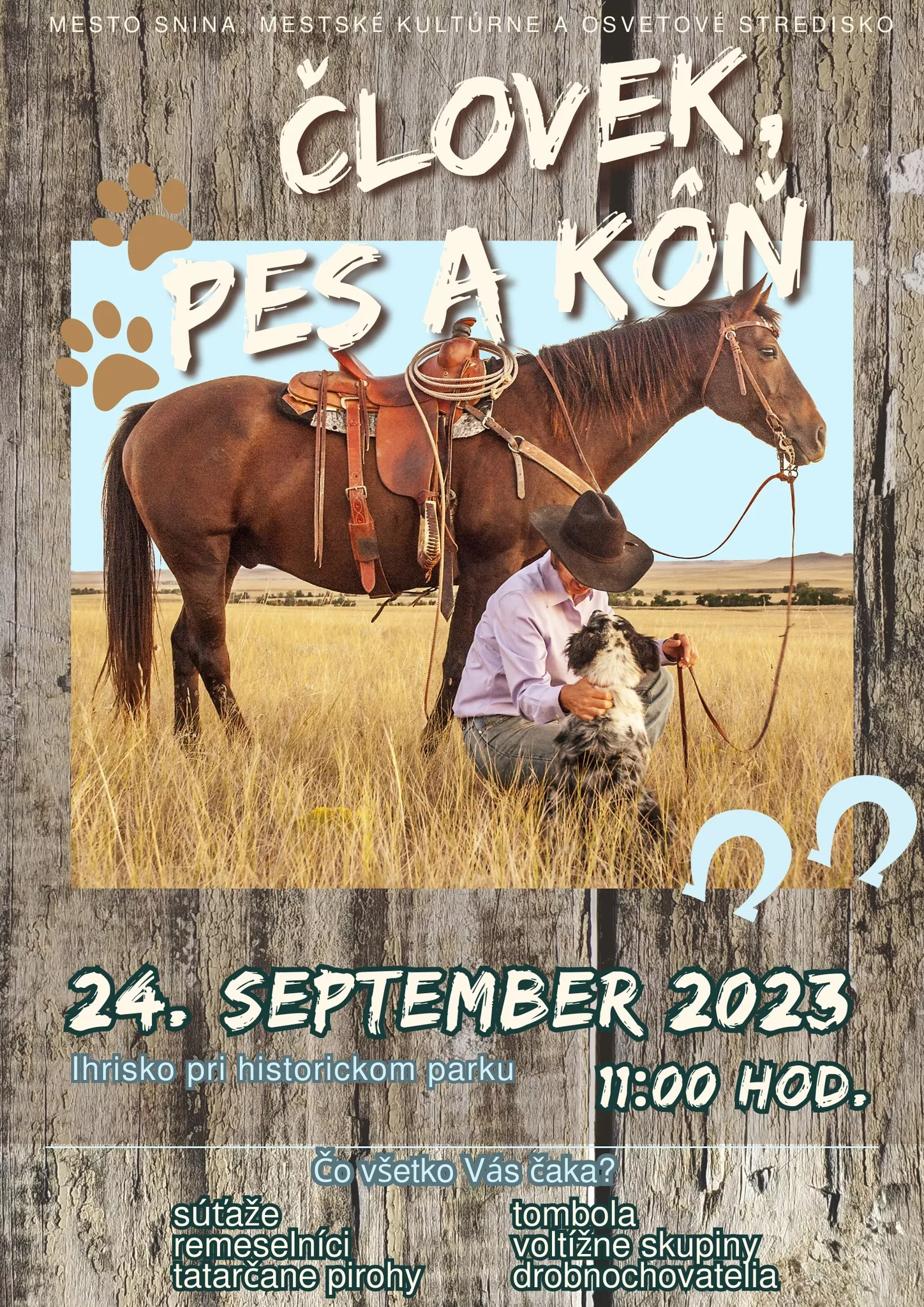 Človek, pes a kôň