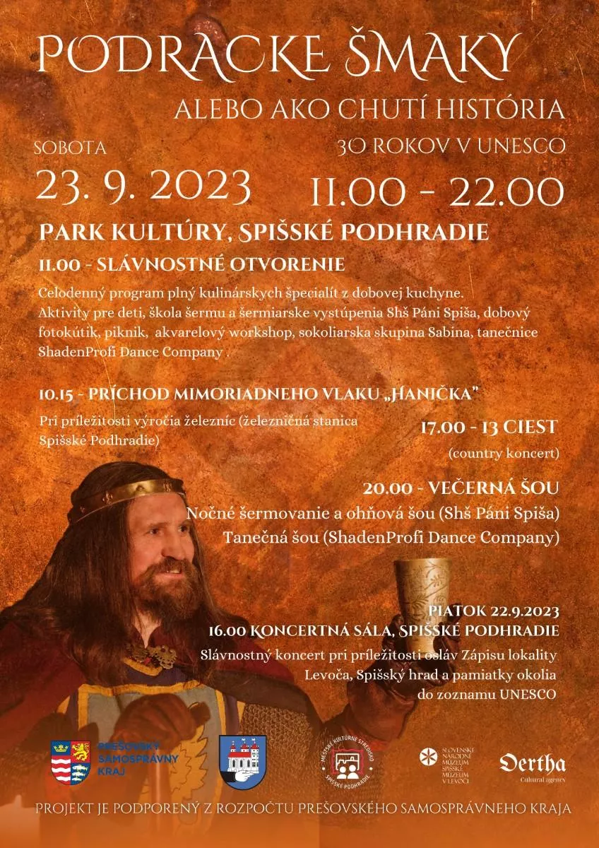 Podracke Šmaky alebo ako chutí história