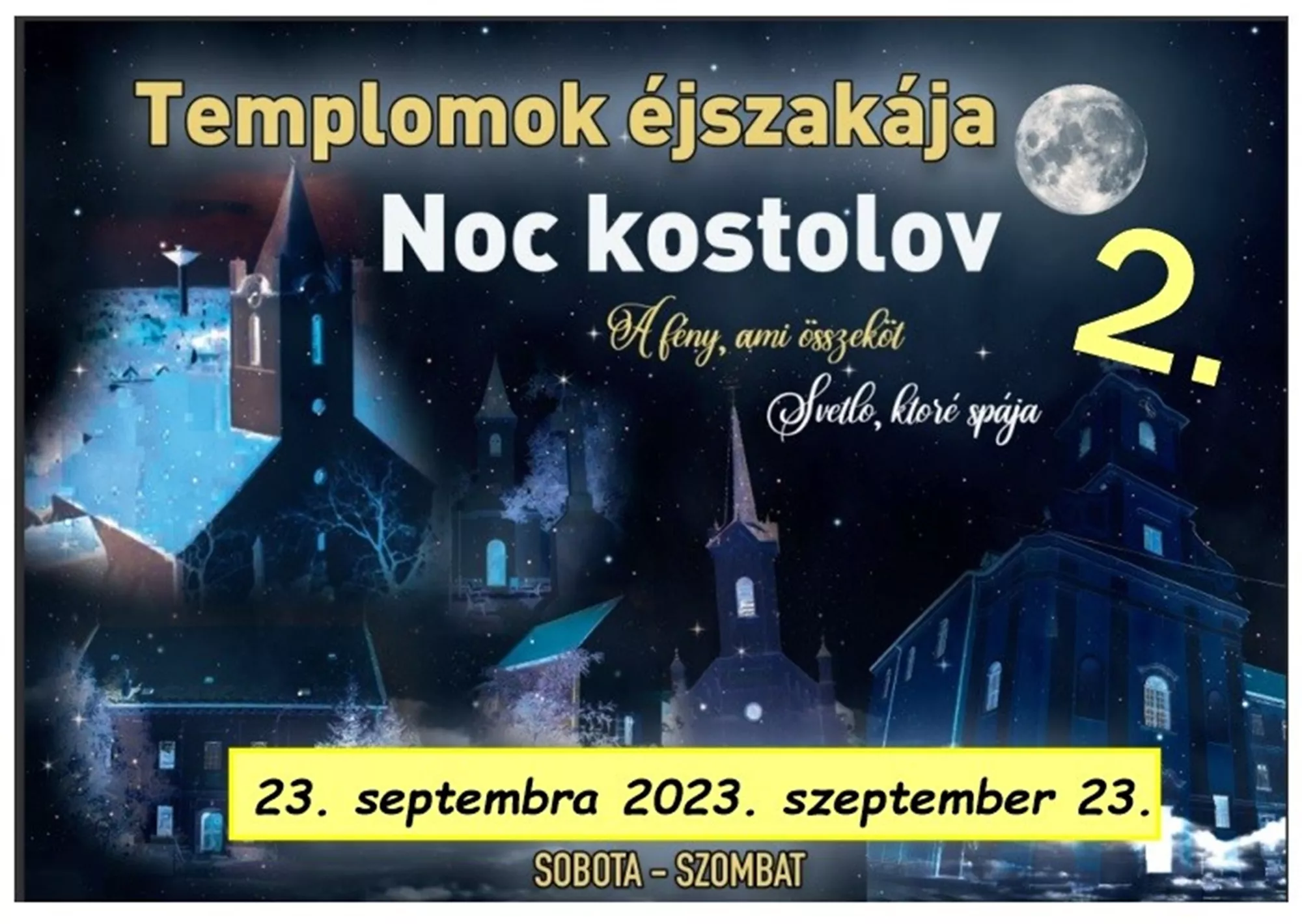 Noc kostolov - Svetlo, ktoré spája