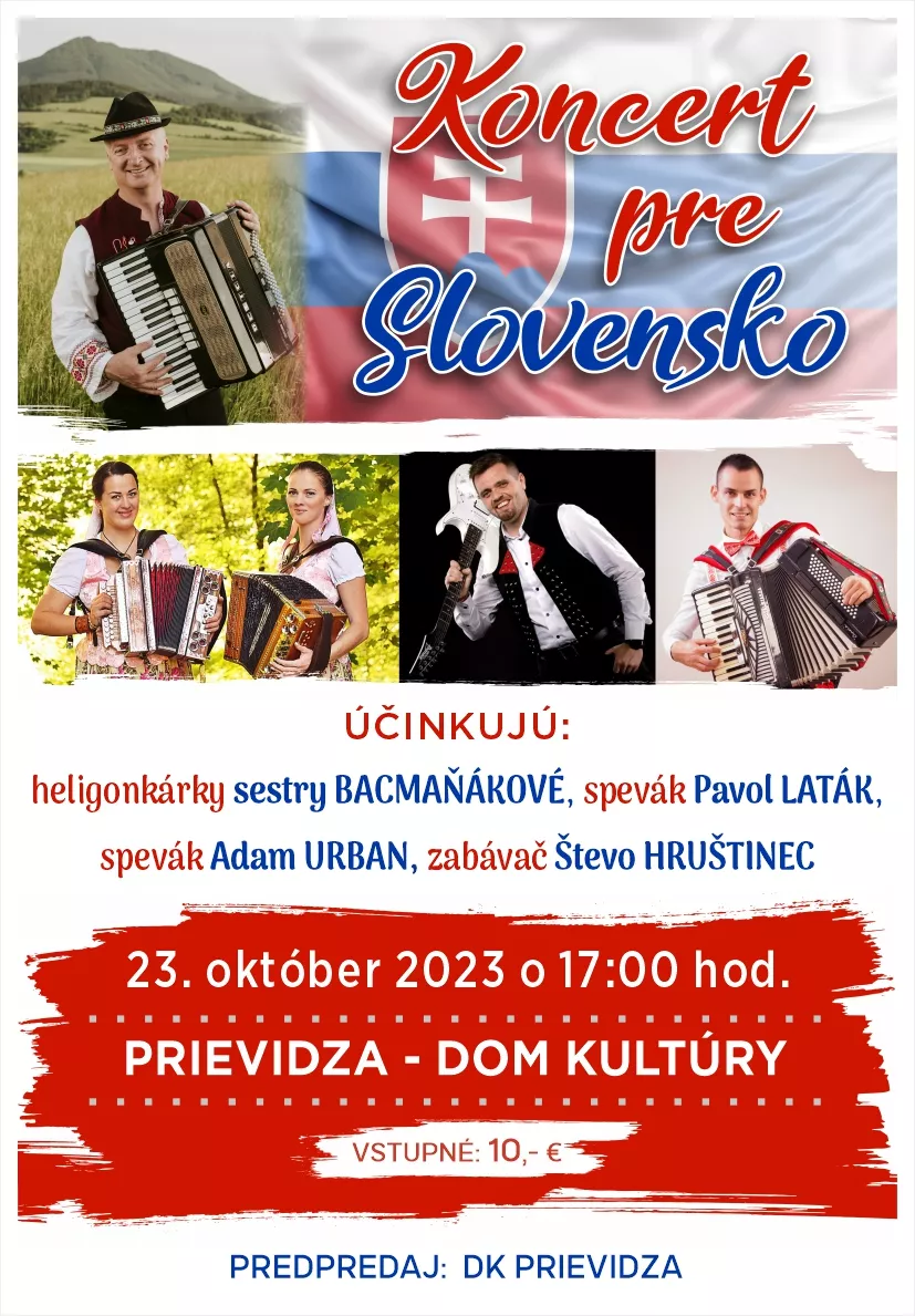 Koncert pre Slovensko