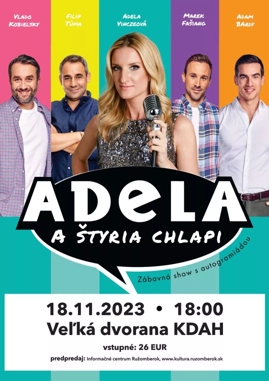 Adela a štyria chlapi