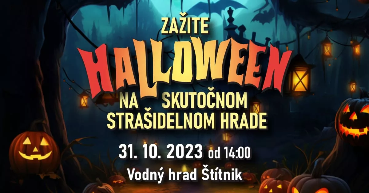 Zažite halloween na skutočnom strašidelnom hrade