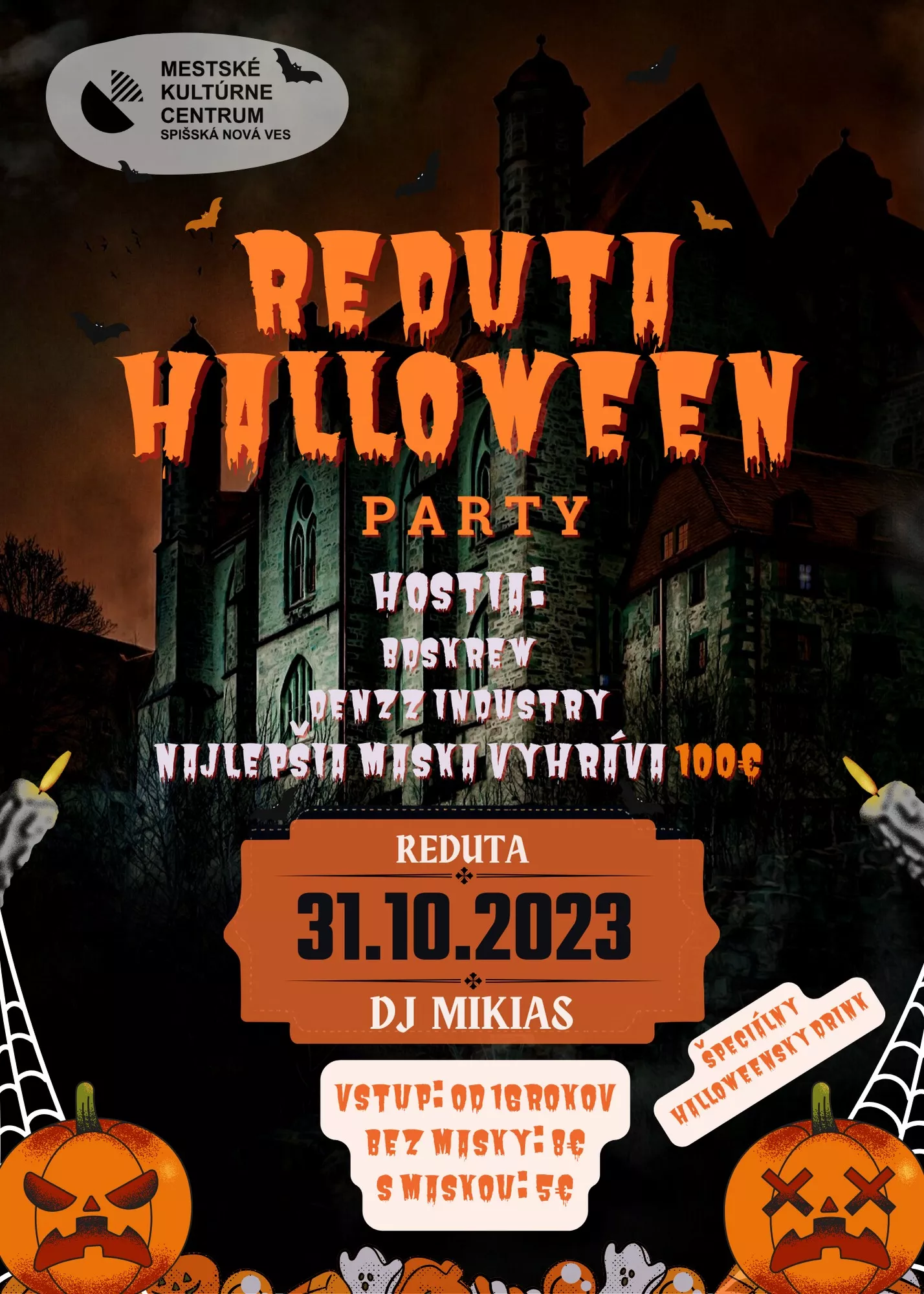 Reduta halloween party