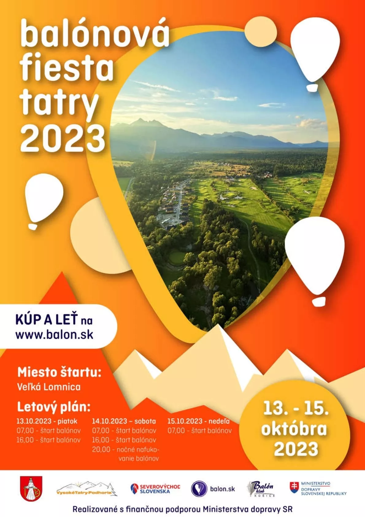 Balónová Fiesta Tatry 2023