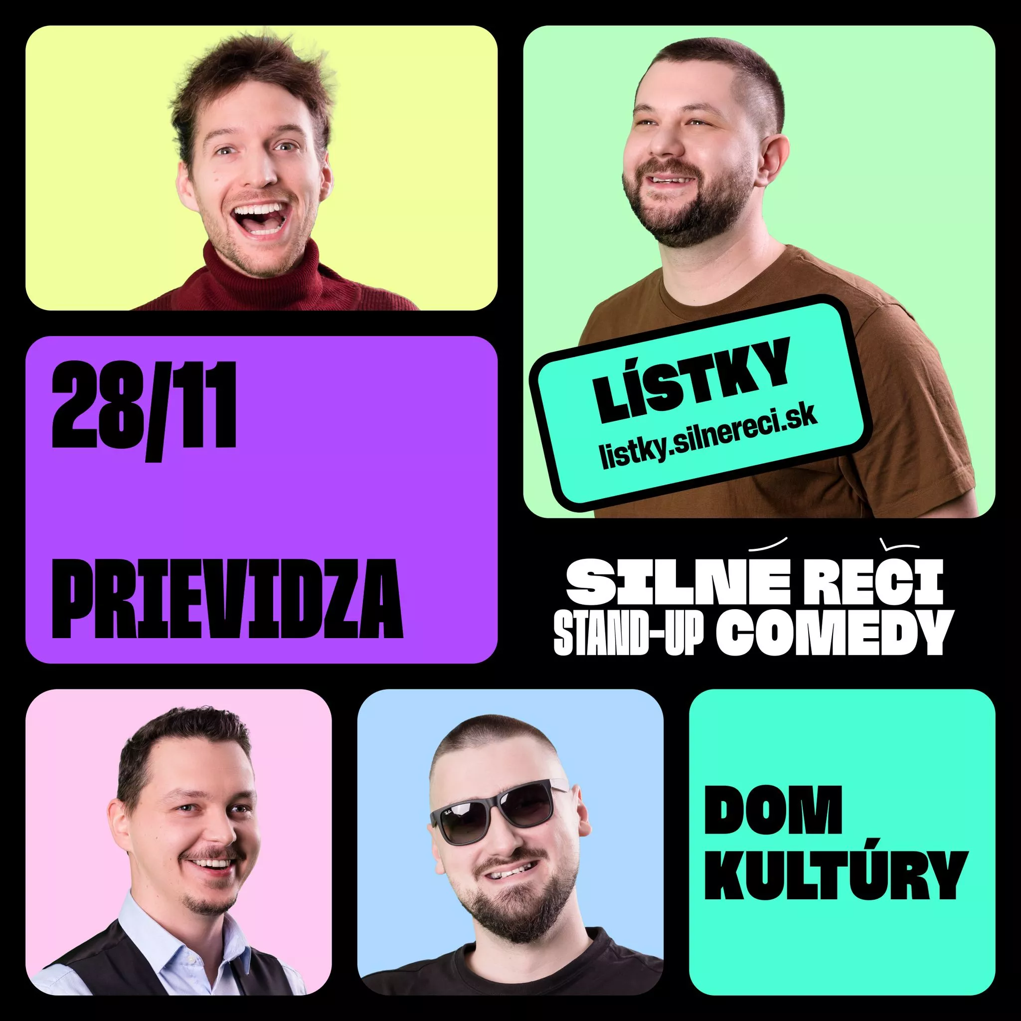 SILNÉ REČI STAND UP COMEDY