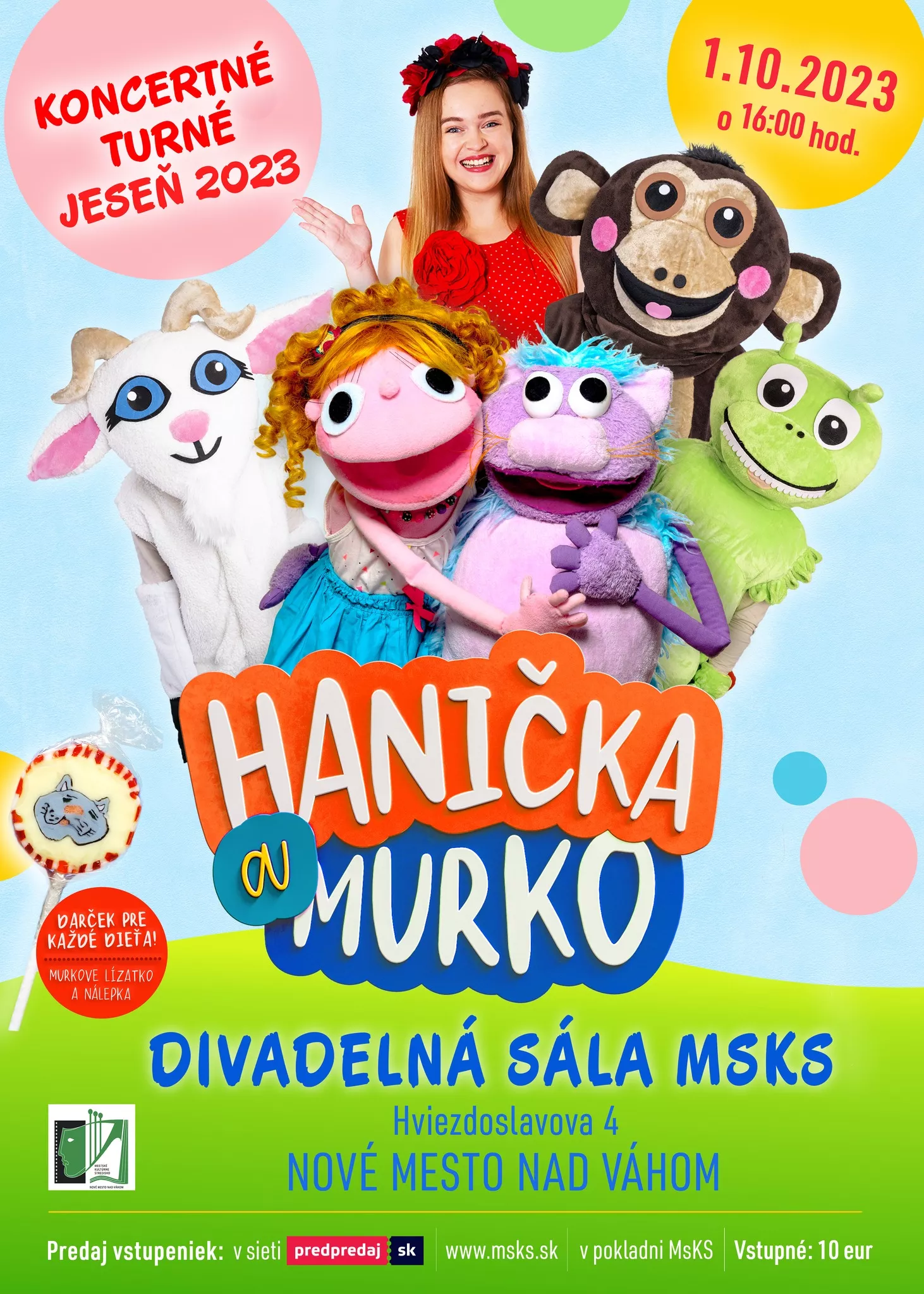 HANIČKA A MURKO: Koncertné turné JESEŇ 2023