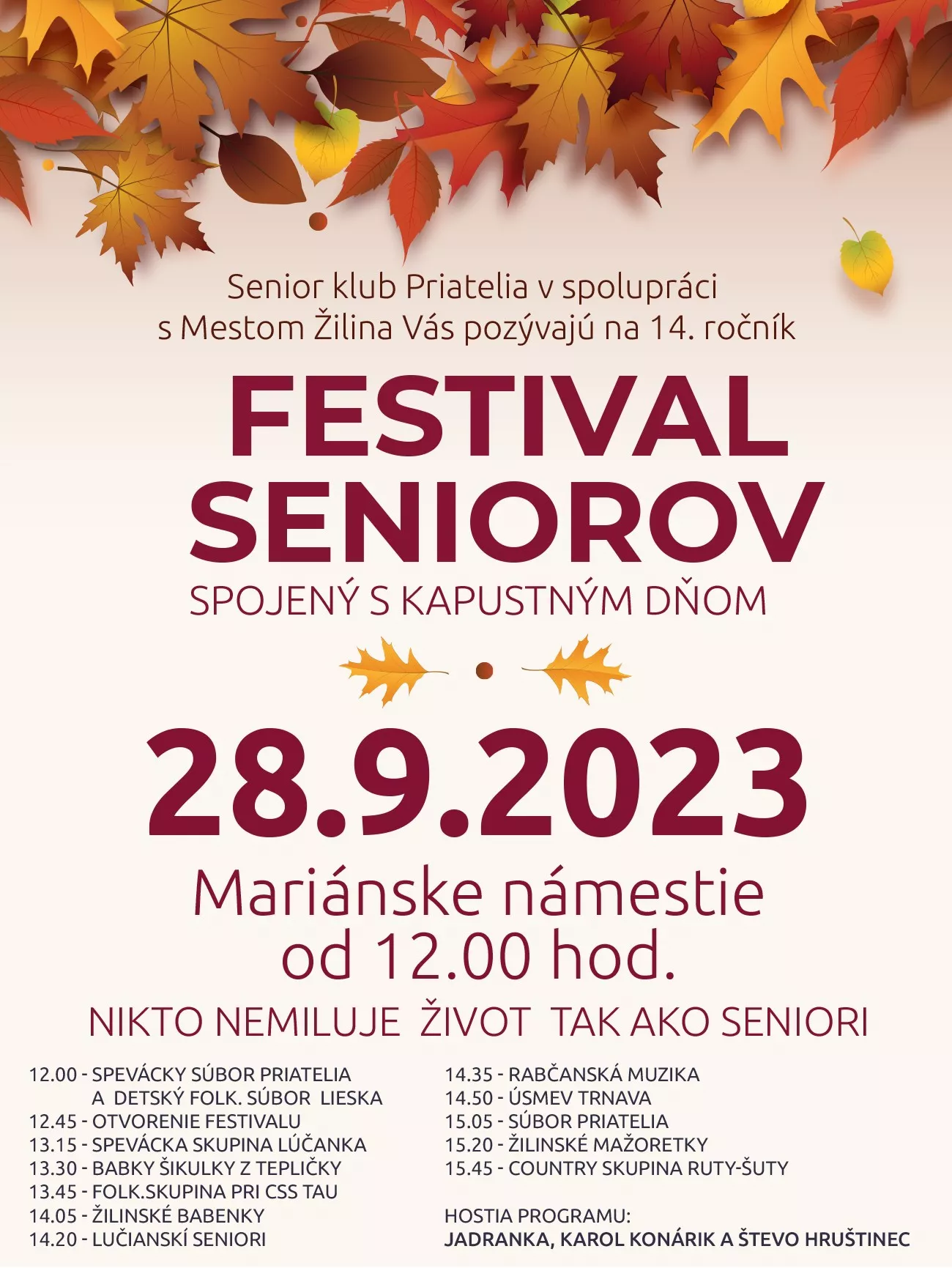 Festival seniorov