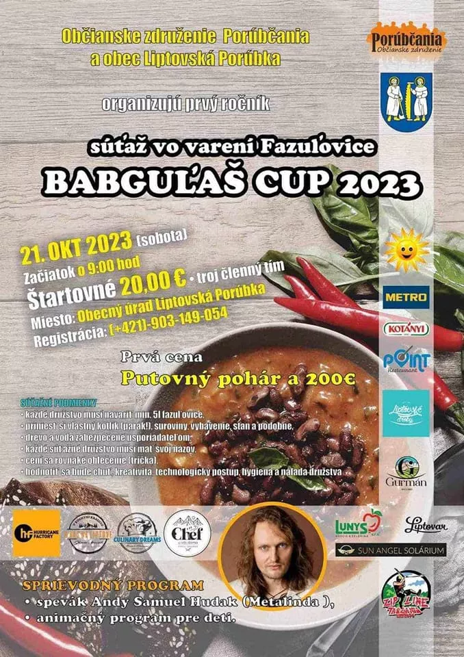 Súťaž vo varení Fazuľovice - Babguľáš Cup 2023