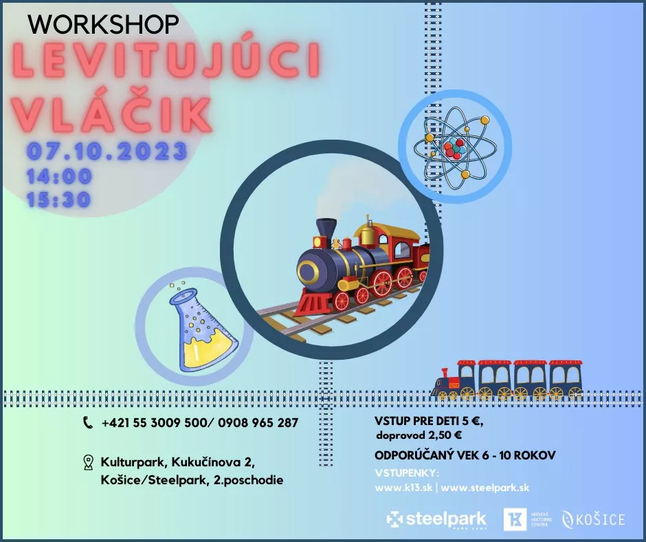 Workshop Levitujúci vláčik