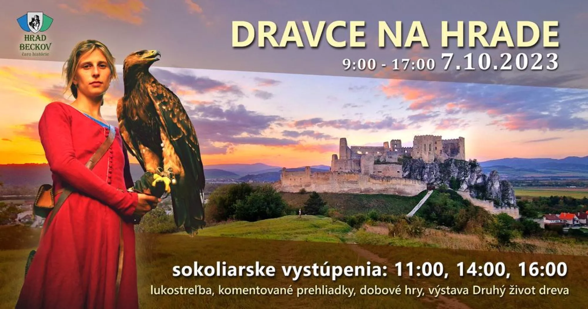 Dravce na hrade