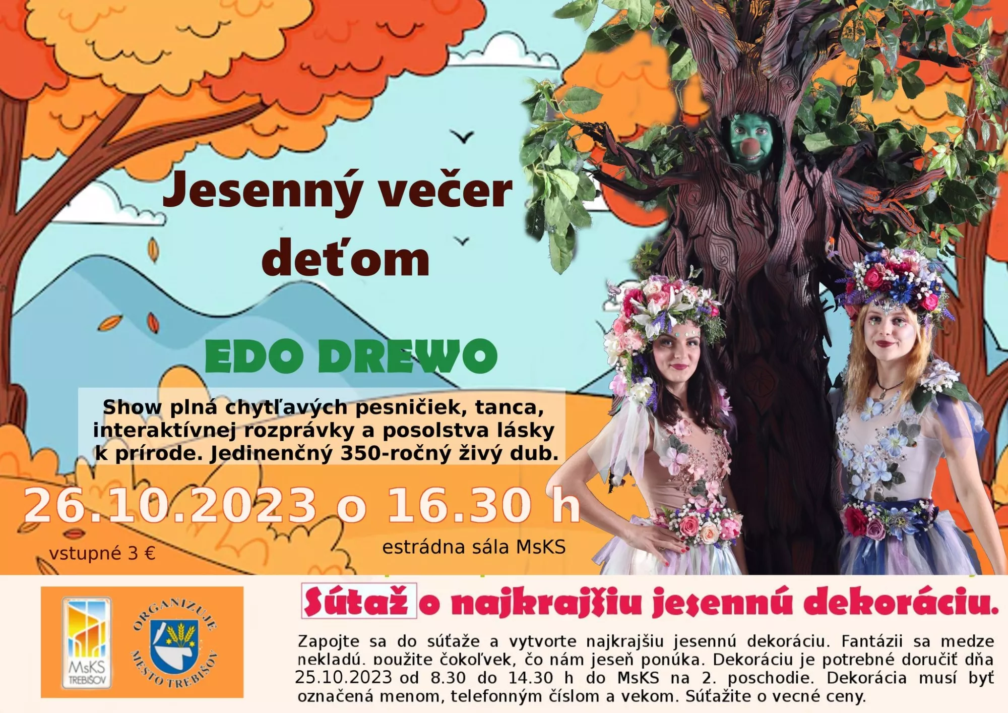 Jesenný večer deťom