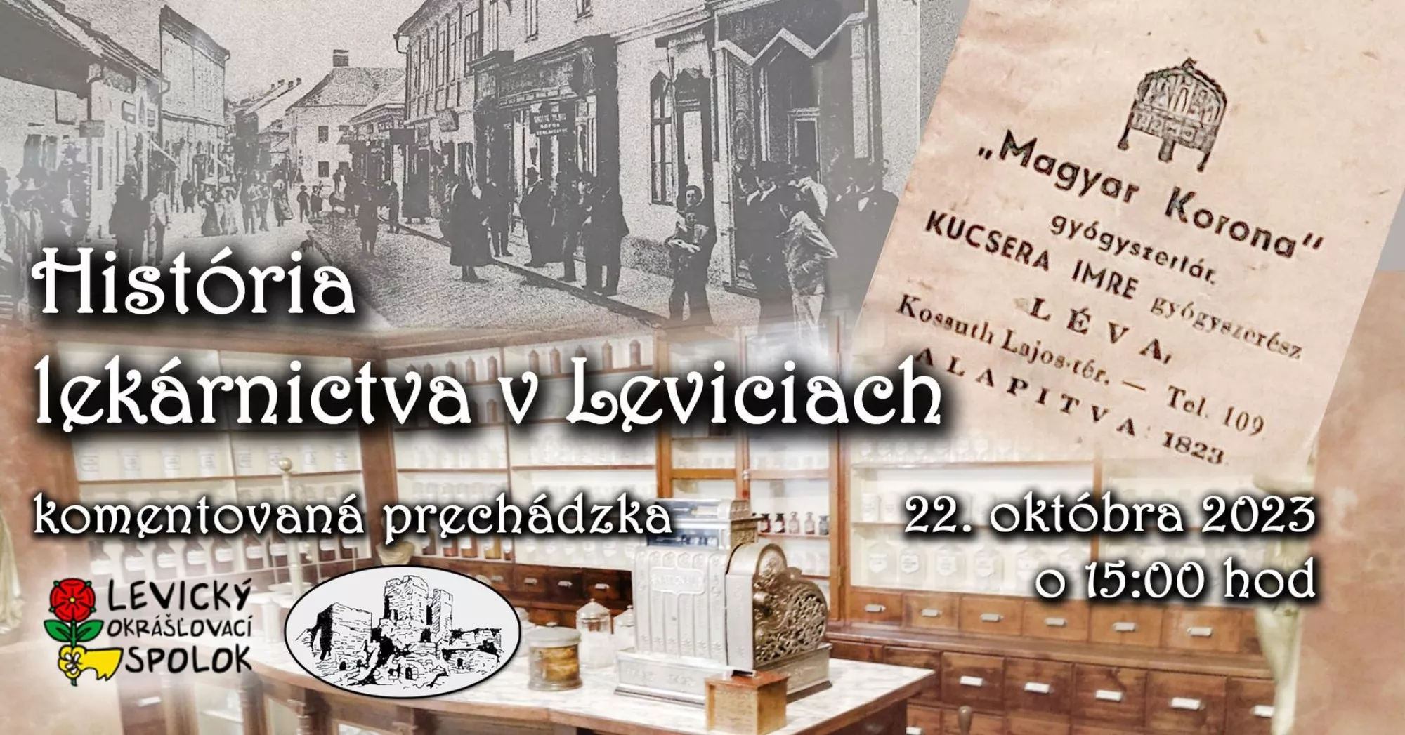 História lekárnictva v Leviciach
