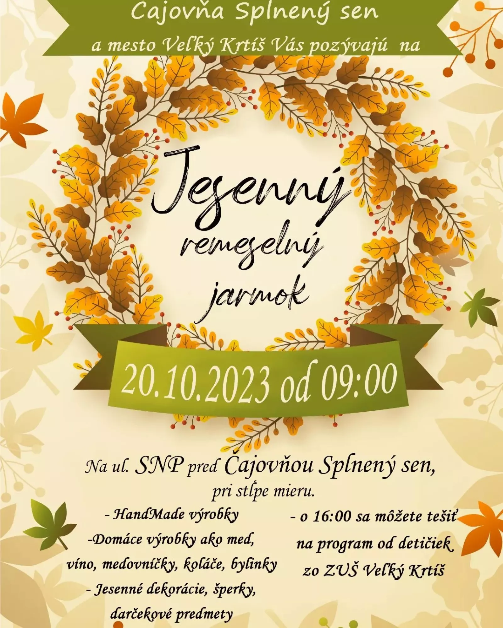 Jesenný remeselný jarmok