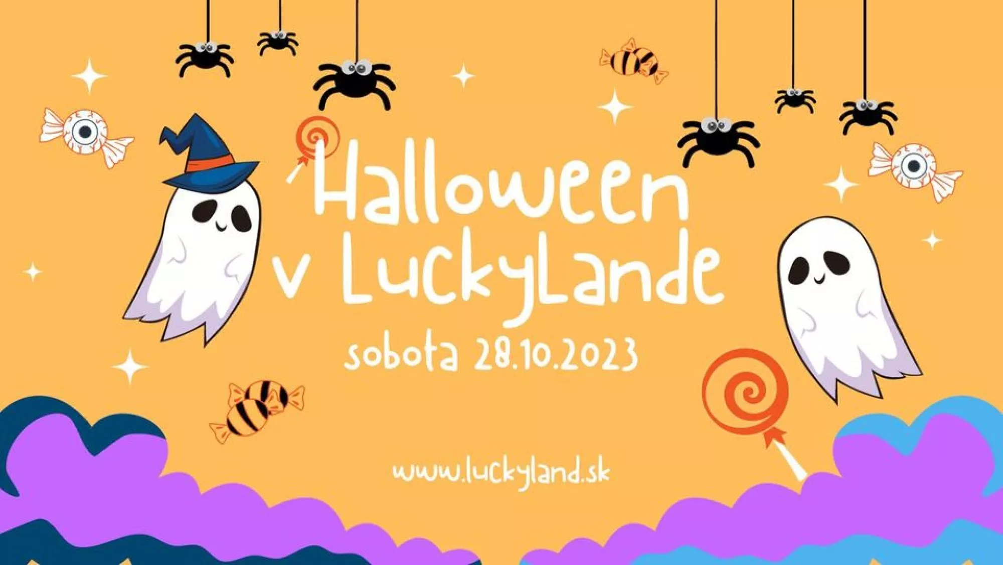 Halloween v Luckylande