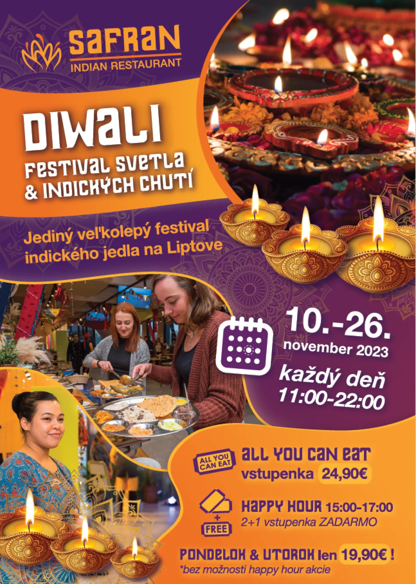 Festival svetla & indických chutí