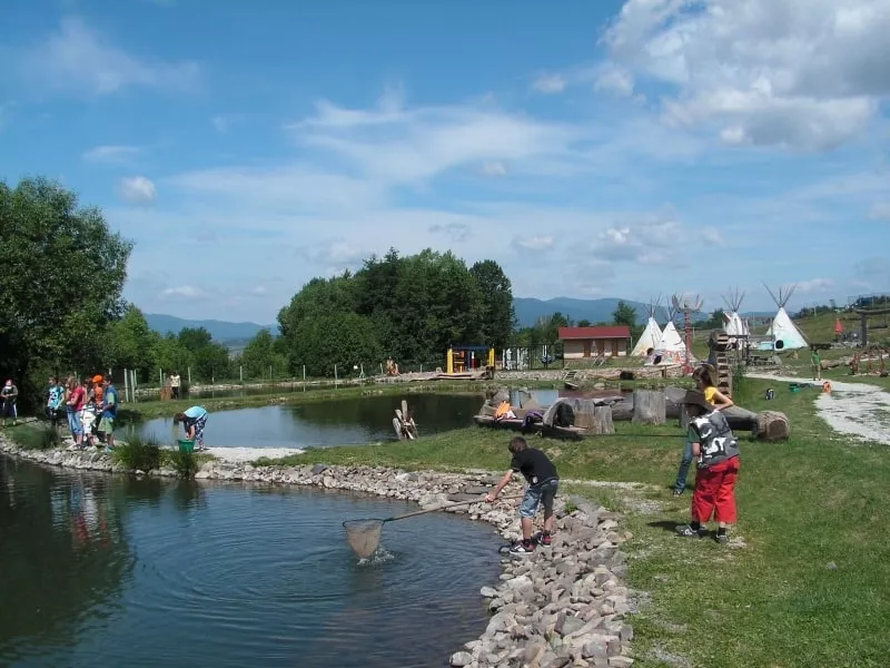 Jazero a rybolov v Golf klube Bojnice