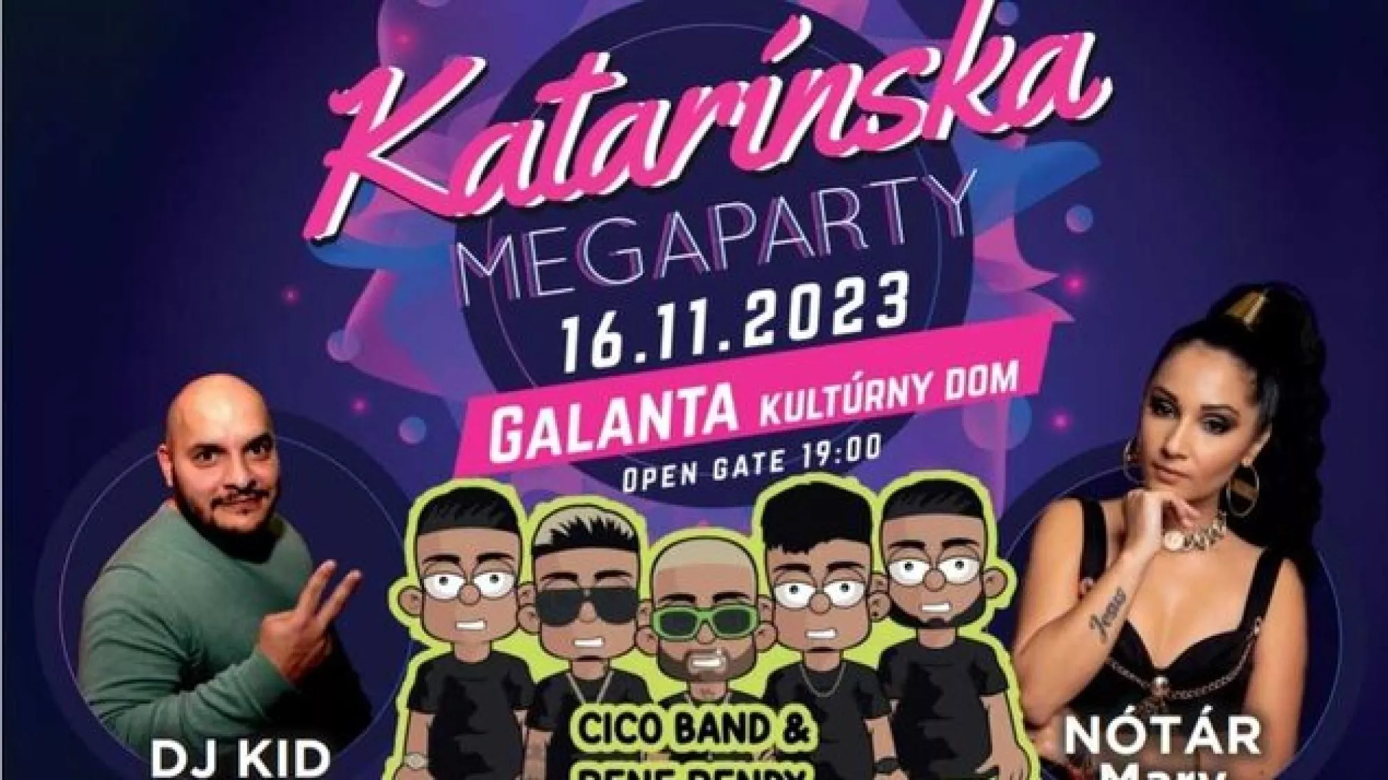 KATARÍNSKA MEGAPARTY I.