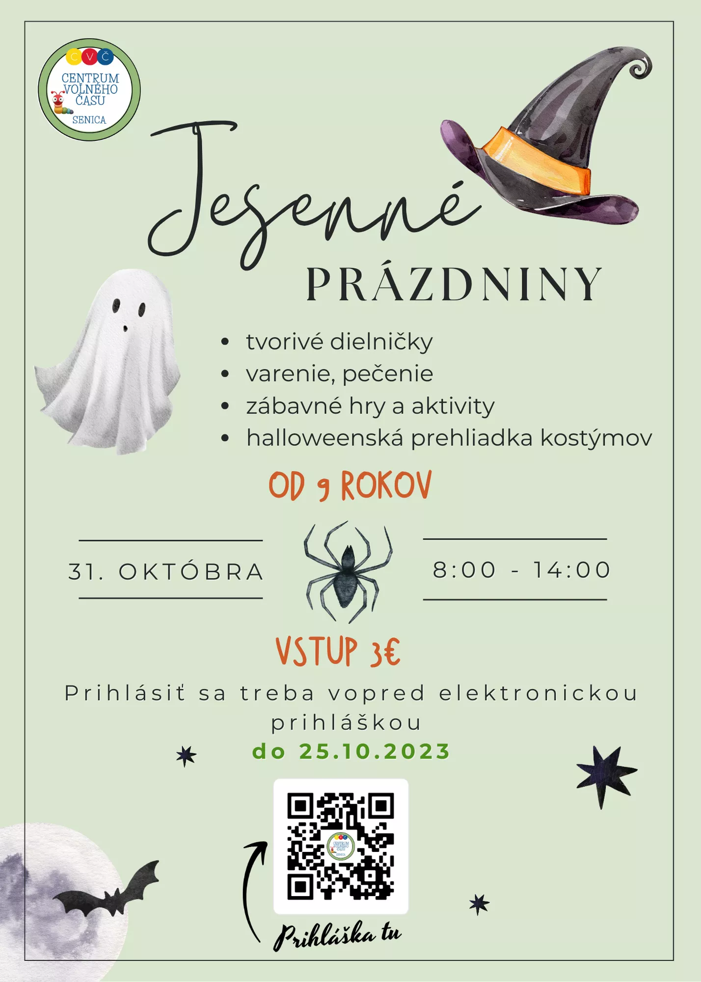 Jesenné prázdniny v CVČ