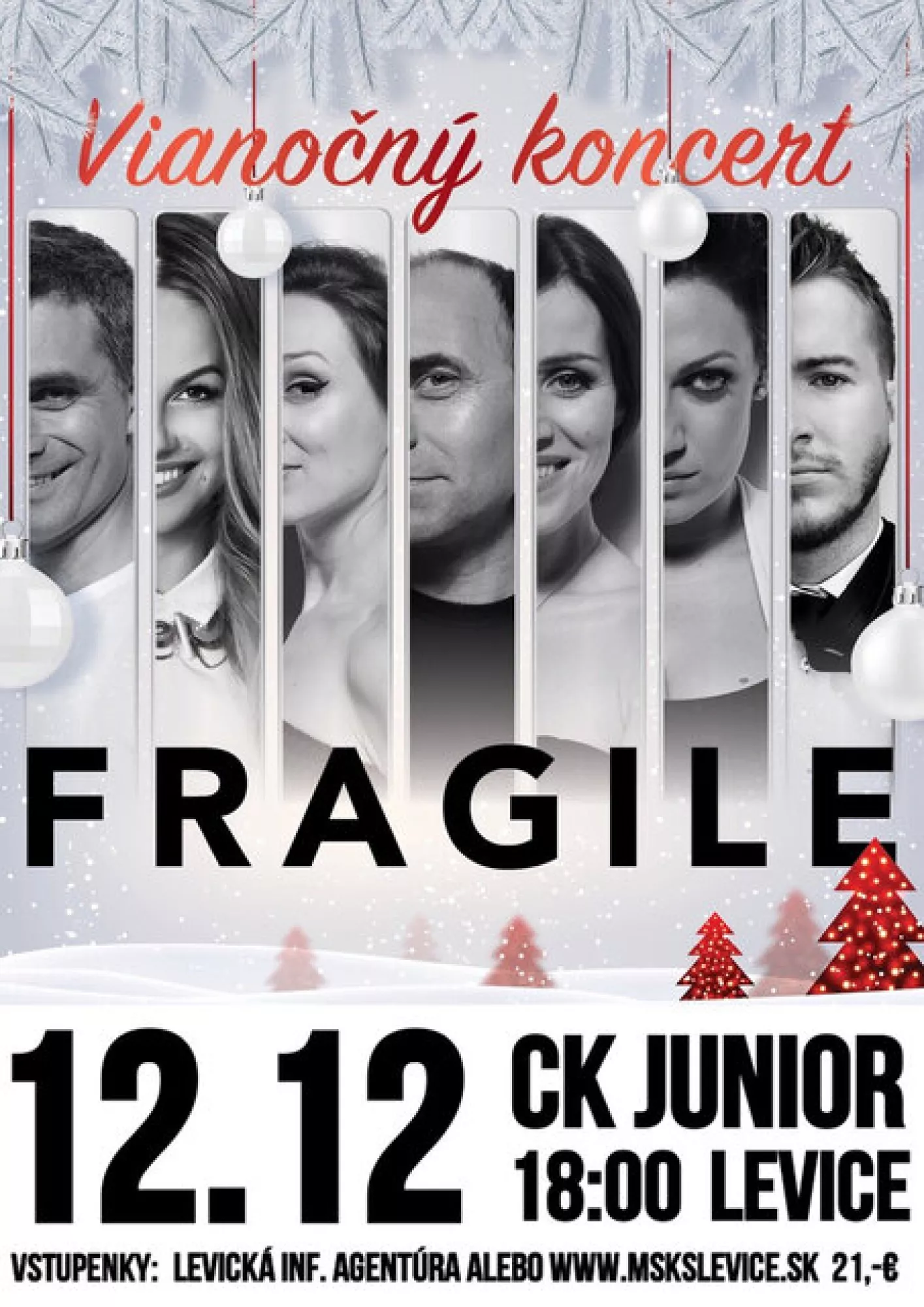 Vianočný koncert Fragile