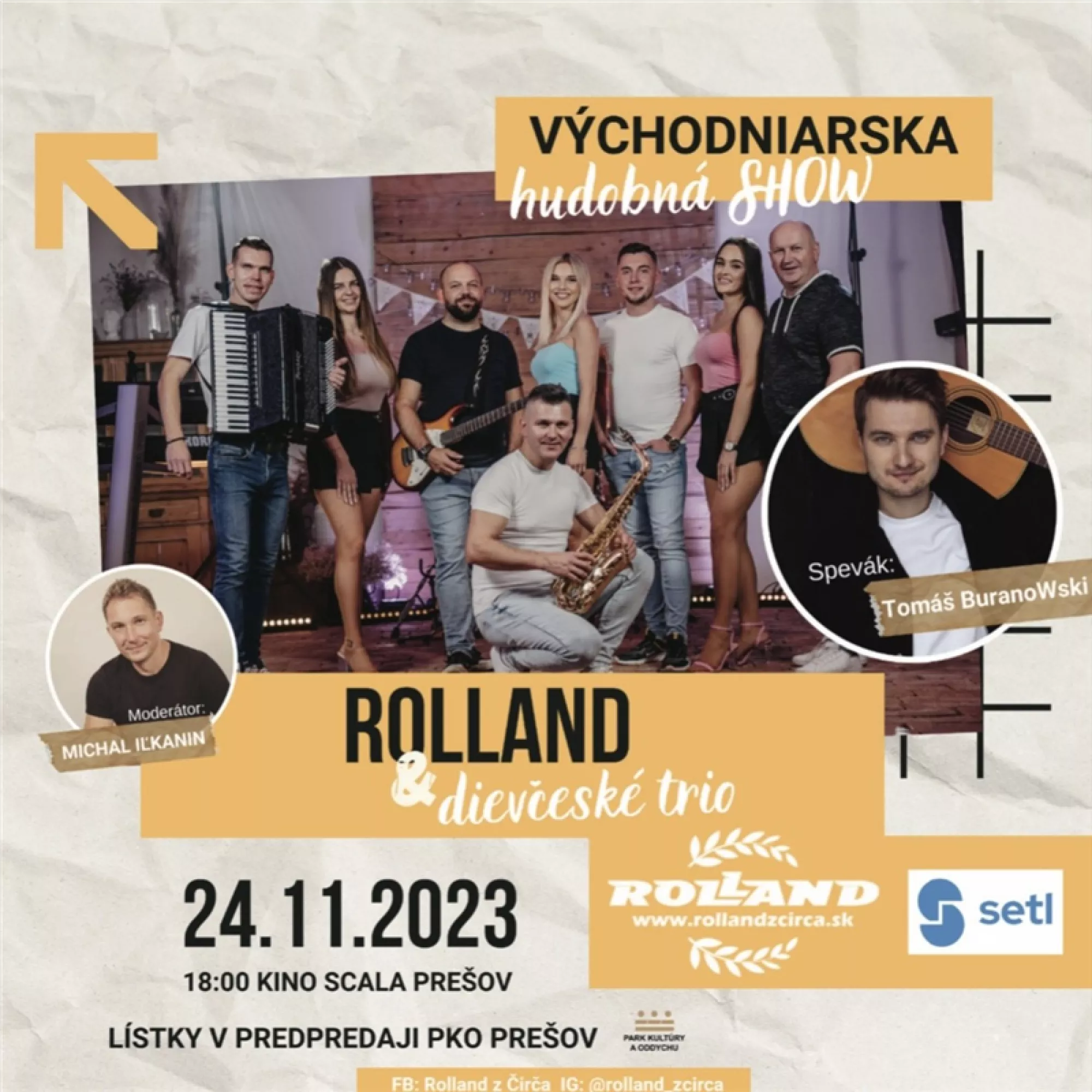 VÝCHODNIARSKA HUDOBNÁ SHOW