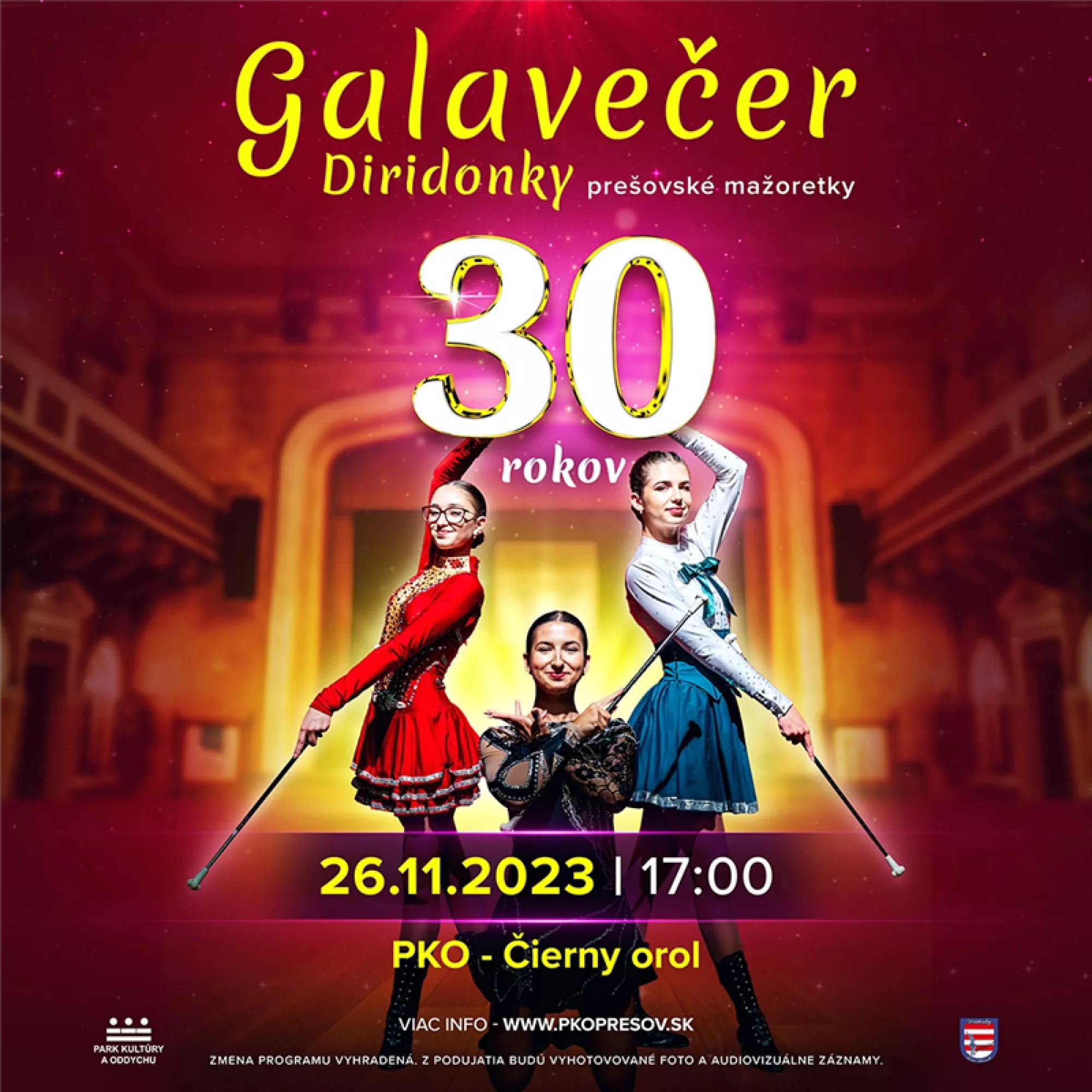 Galavečer - Diridonky oslavujú 30 rokov