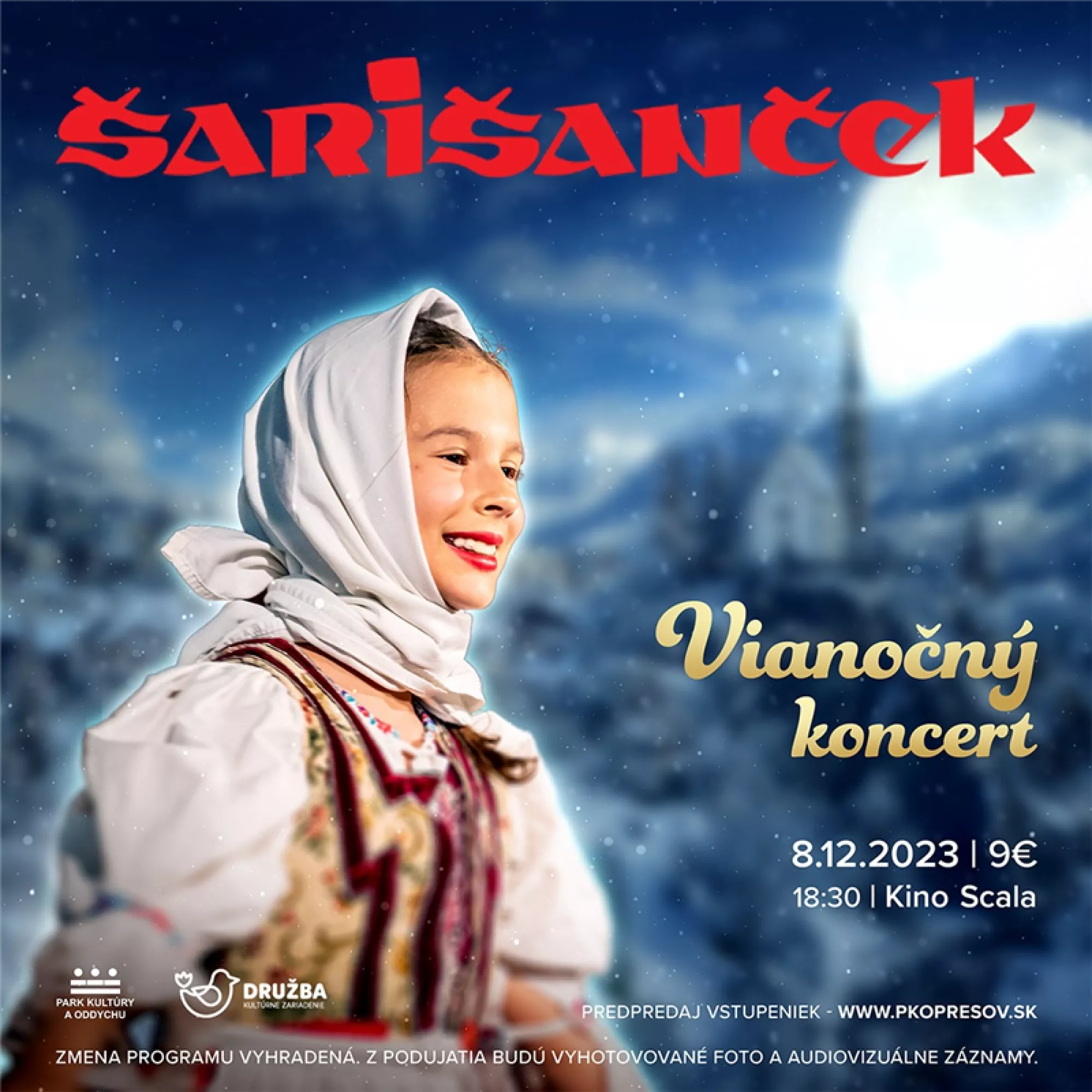 Vianočný koncert - Šarišanček