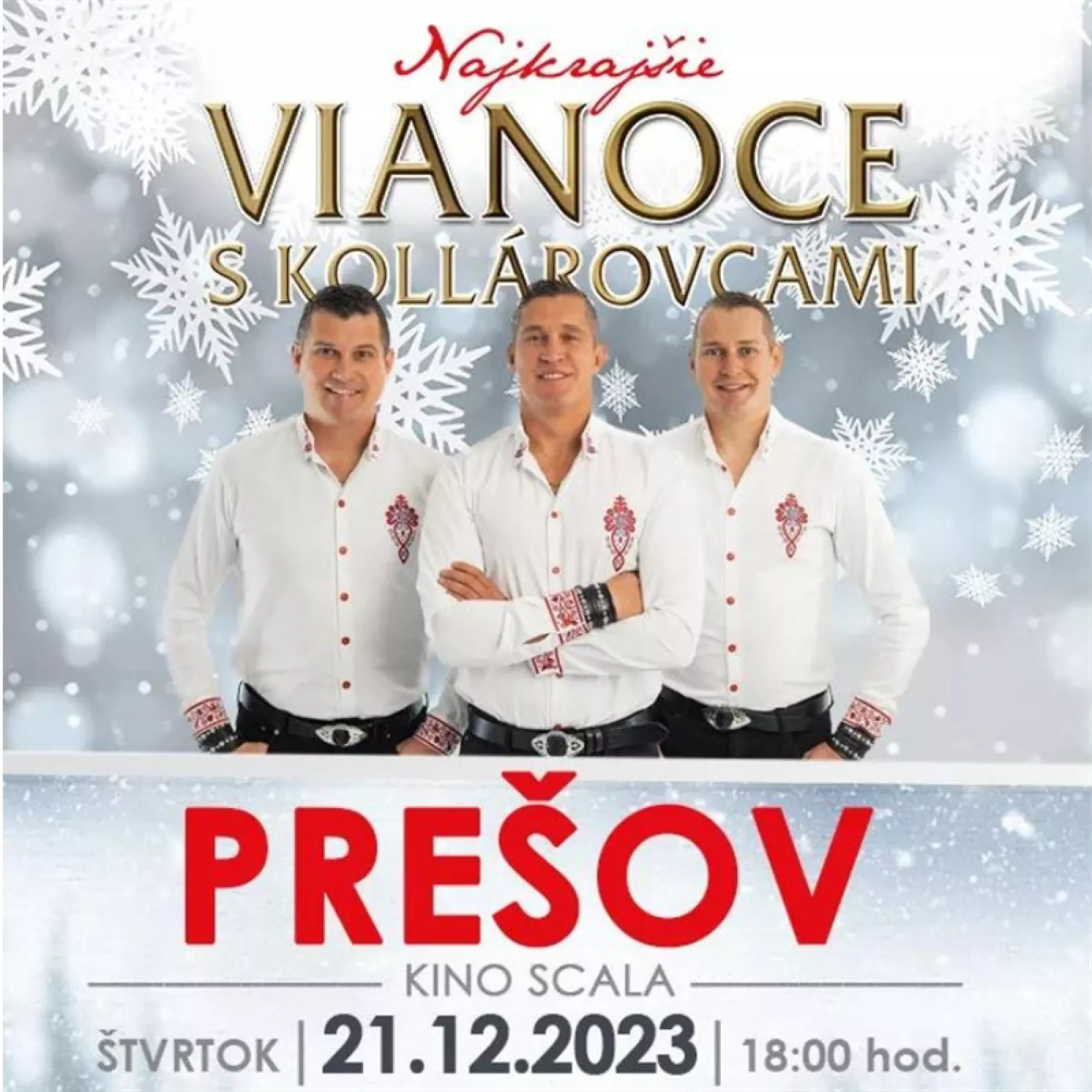 Najkrajšie VIANOCE S KOLLÁROVCAMI 2023