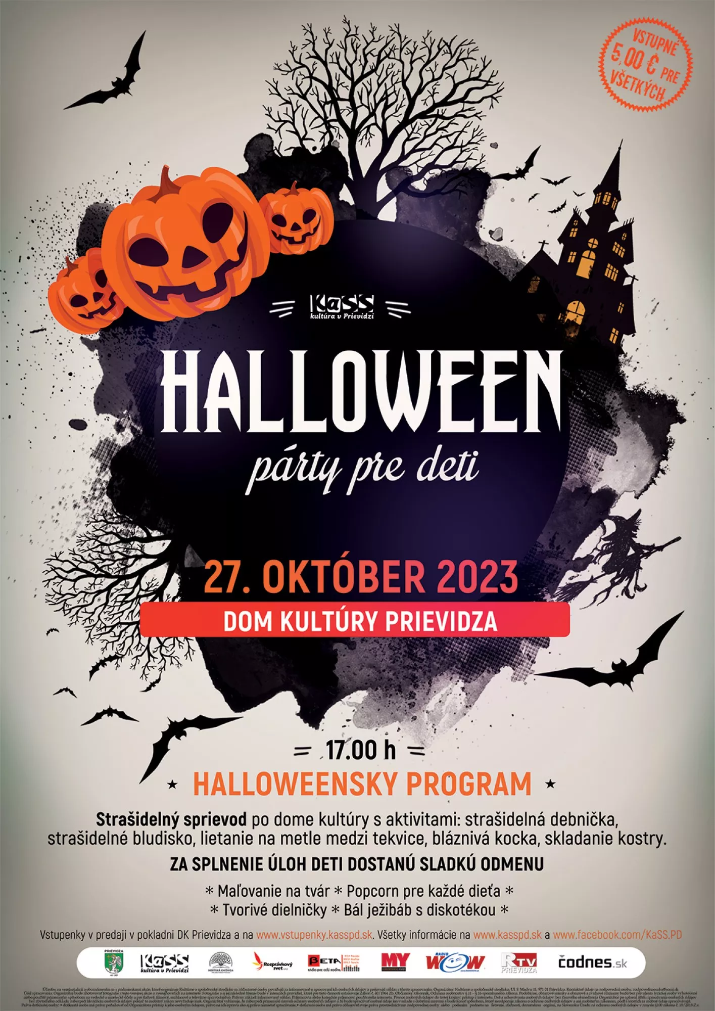 Halloween párty pre deti