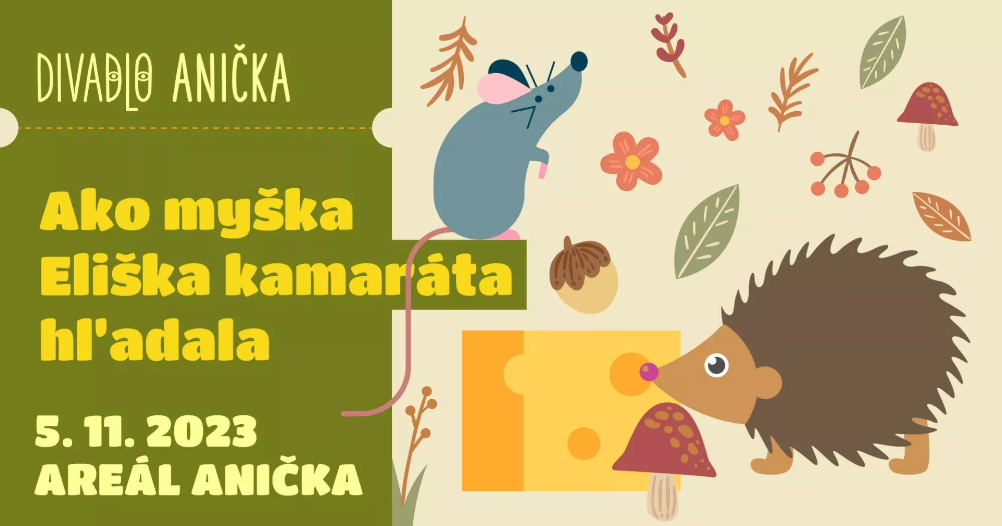 Ako myška Eliška kamaráta hľadala