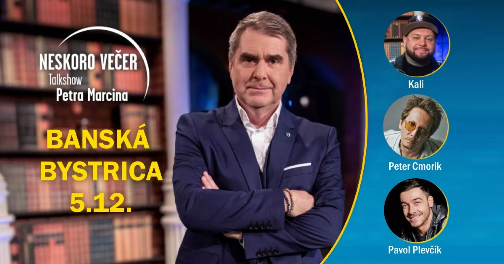 TalkShow Petra Marcina - Banská Bystrica