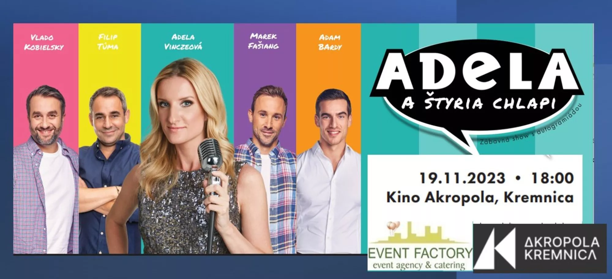 Adela a štyria chlapi