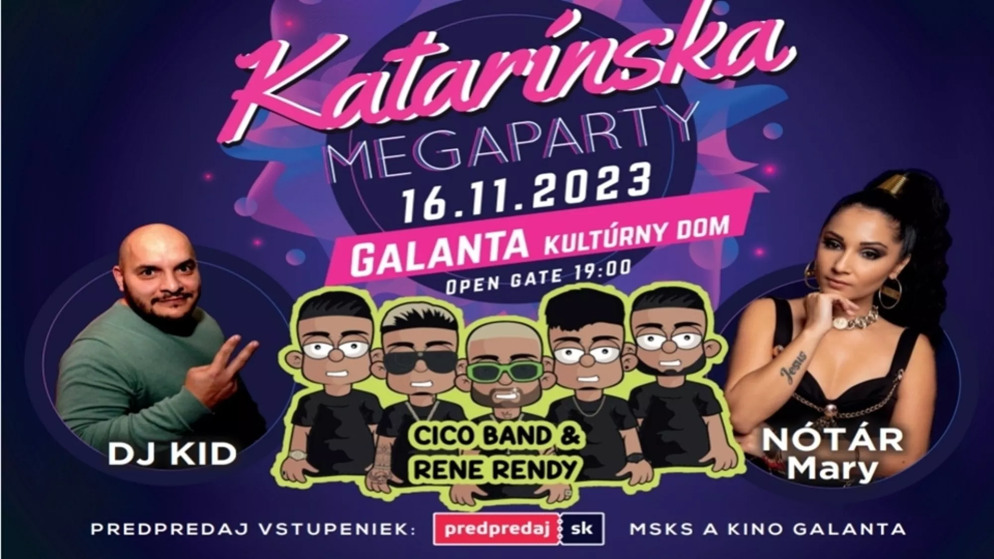 Katarínska MEGAPARTY