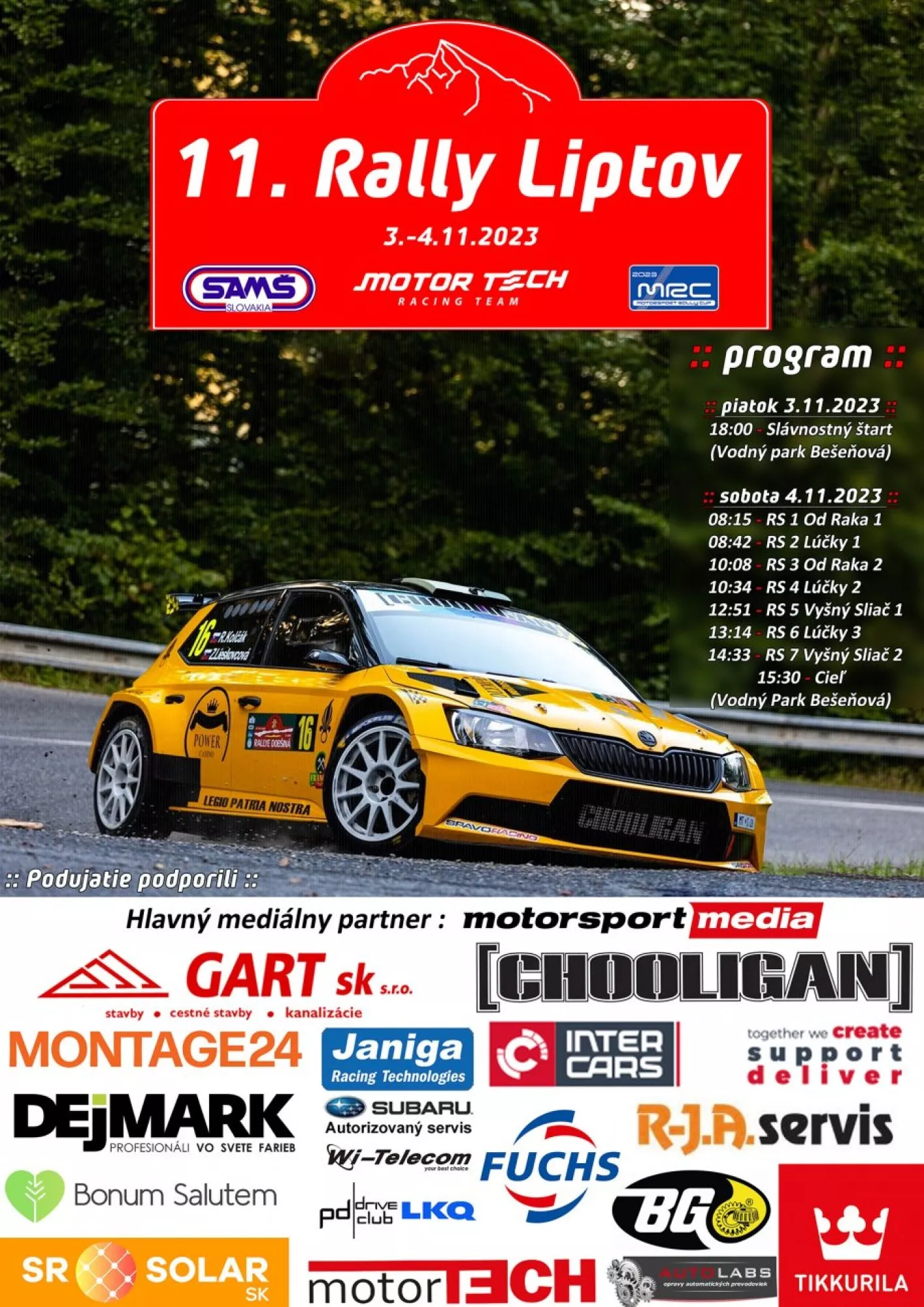 11. Rally Liptov 2023