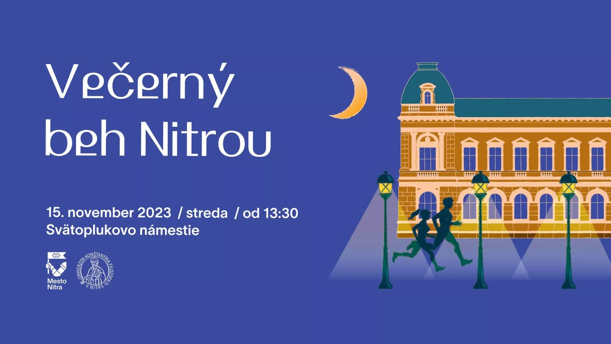 Večerný beh Nitrou 2023