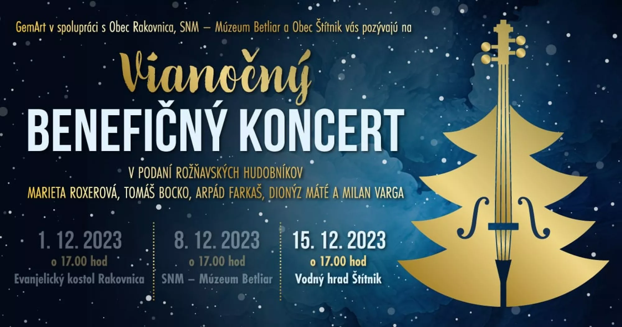 Vianočný benefičný koncert