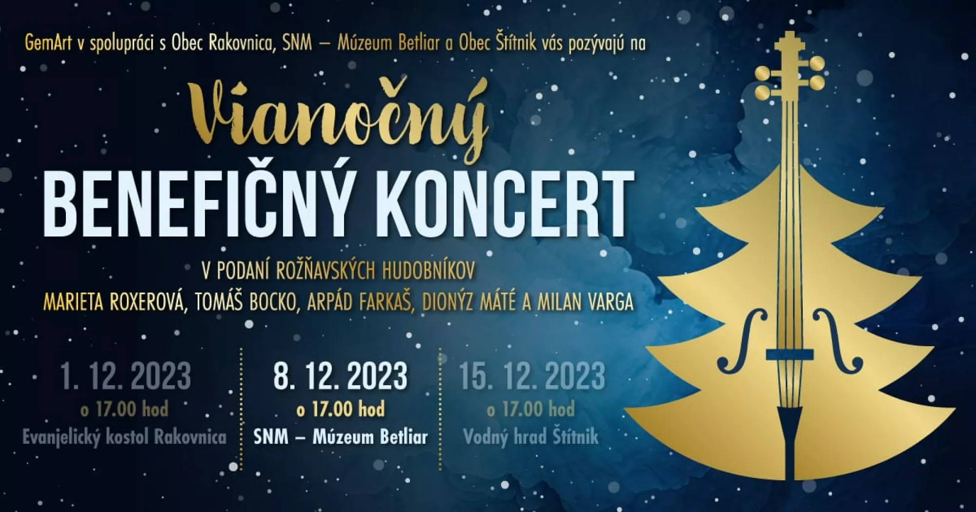 Vianočný benefičný koncert