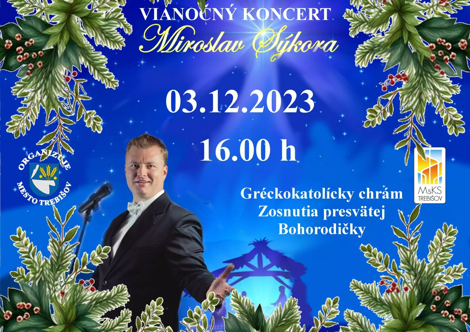 Vianočný koncert - Miroslav Sýkora