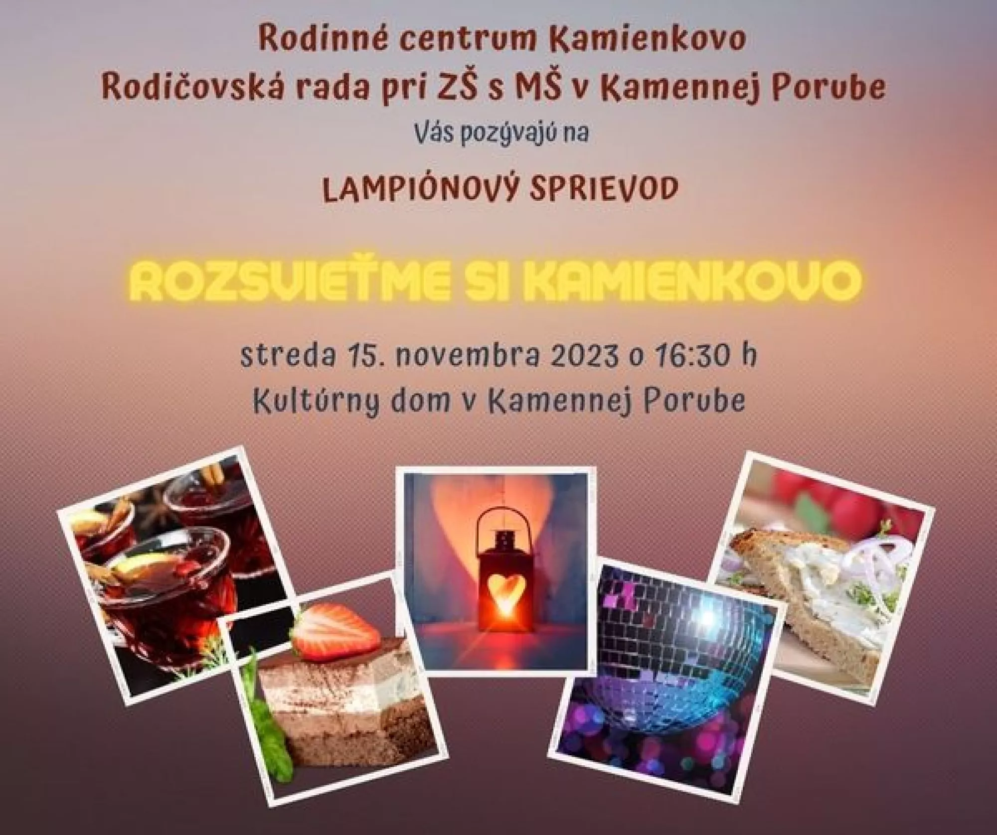 LAMPIÓNOVÝ SPRIEVOD