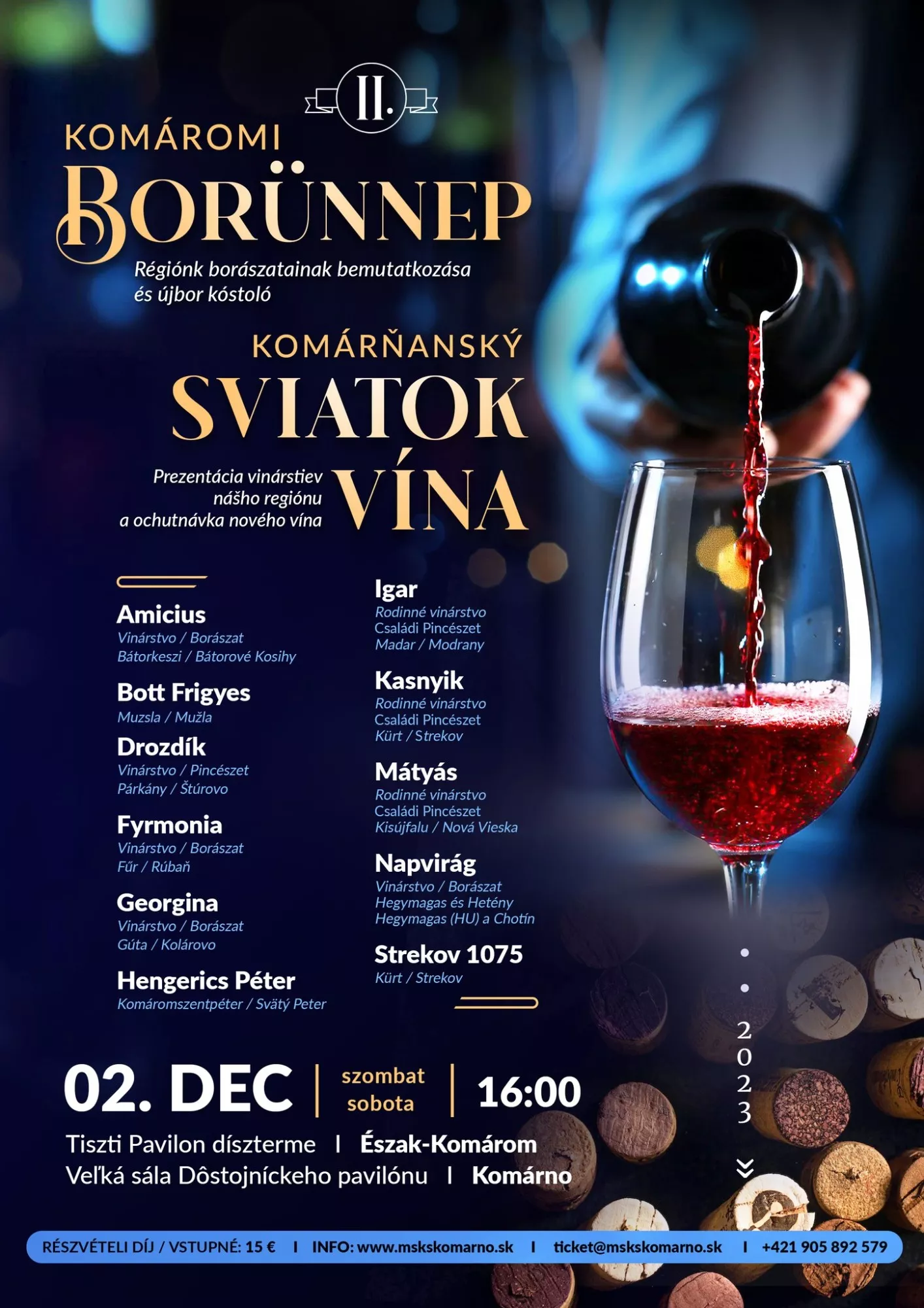 II. Komárňanský SVIATOK VÍNA