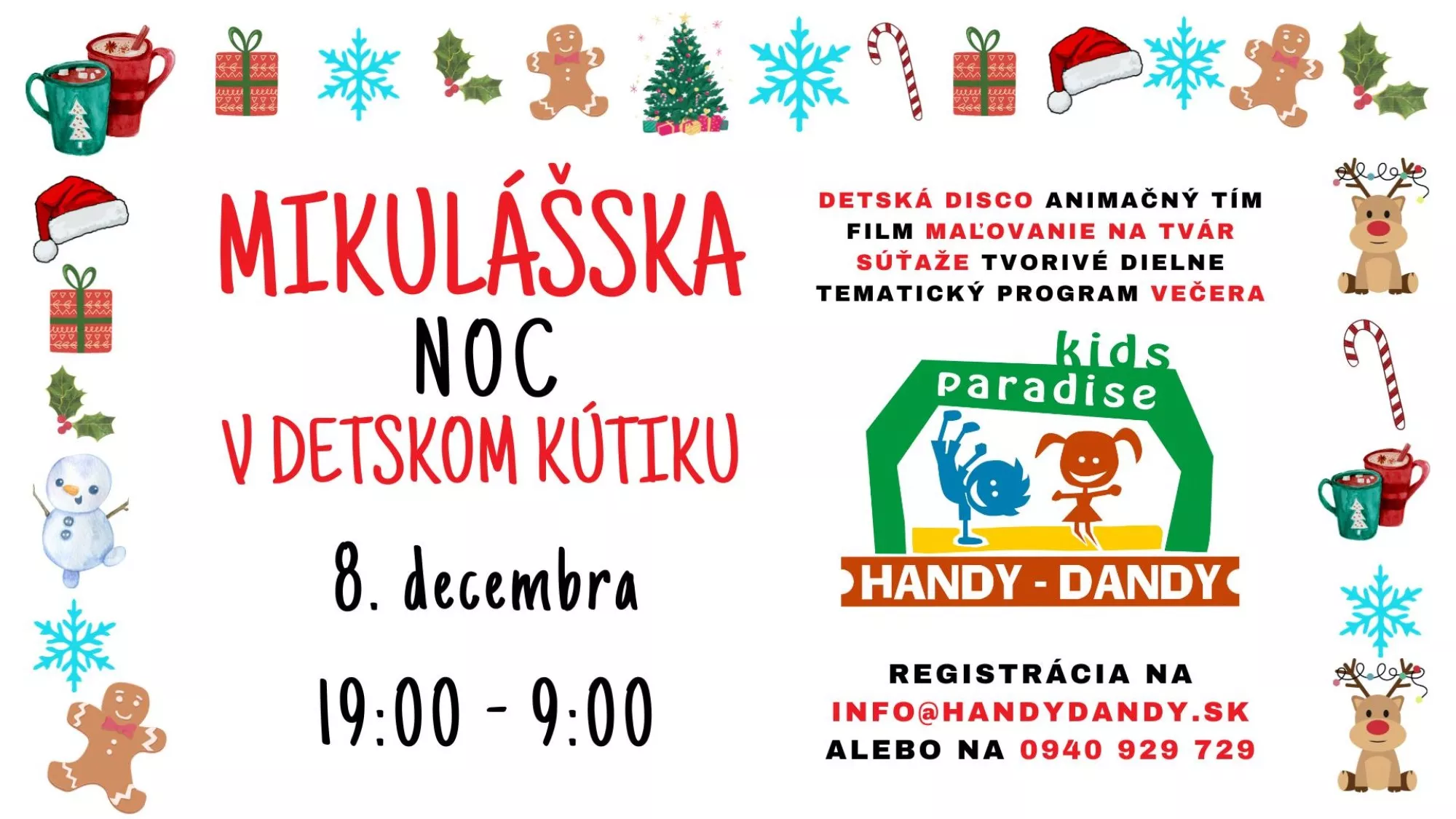 Mikulášska noc v detskom kútiku