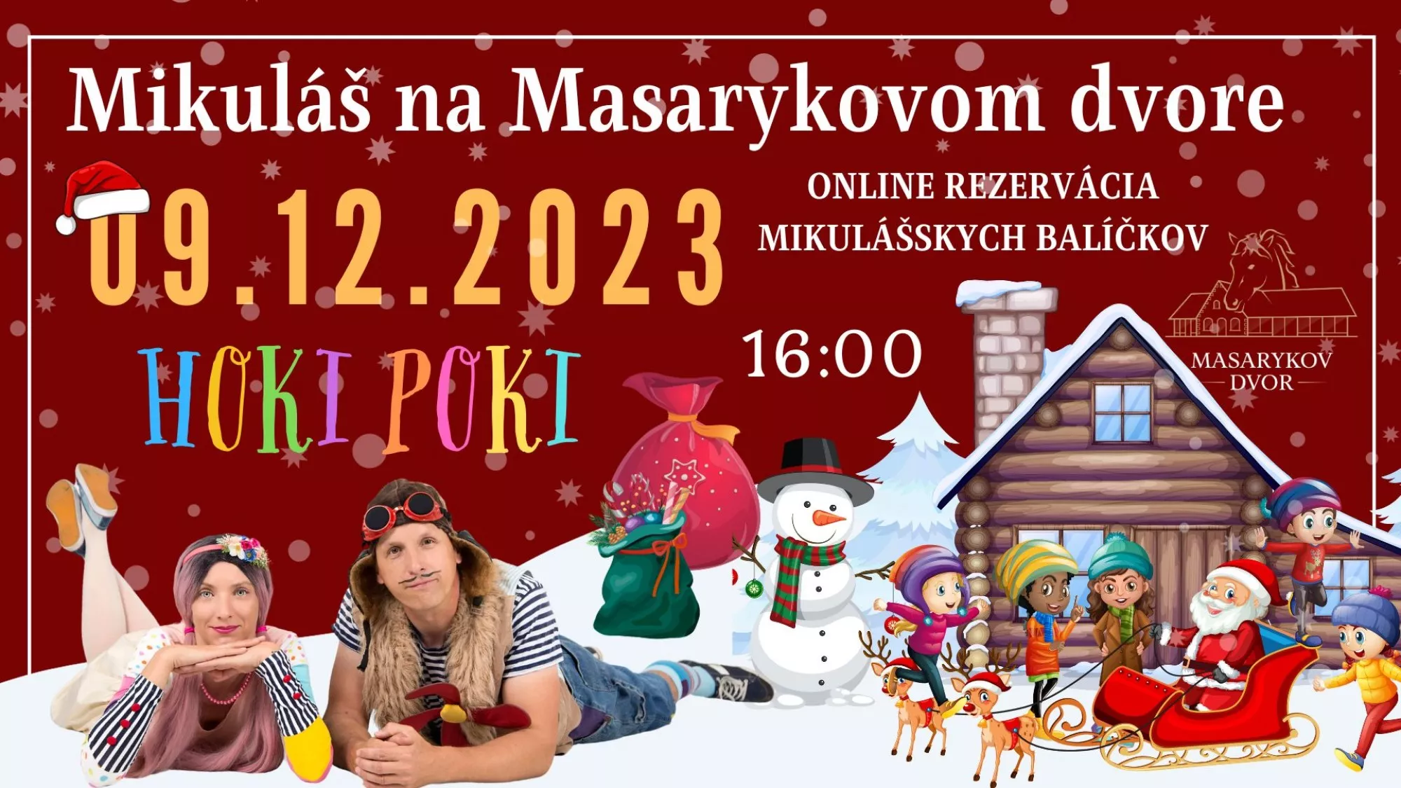 Mikuláš na Masarykovom dvore