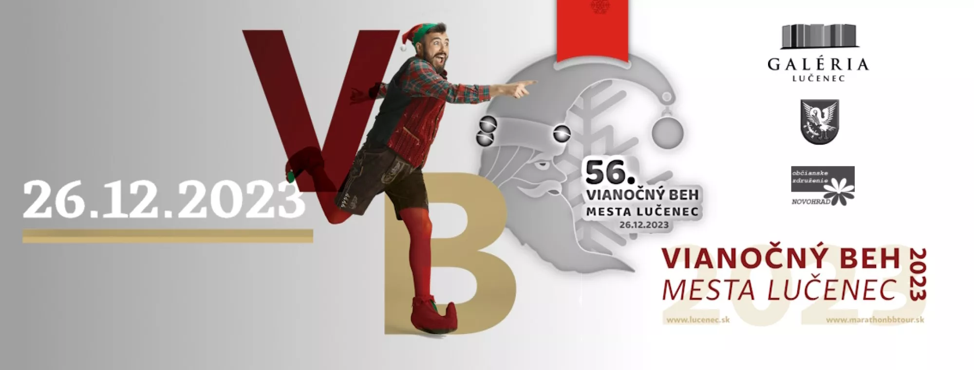 Vianočný beh mesta Lučenec 2023