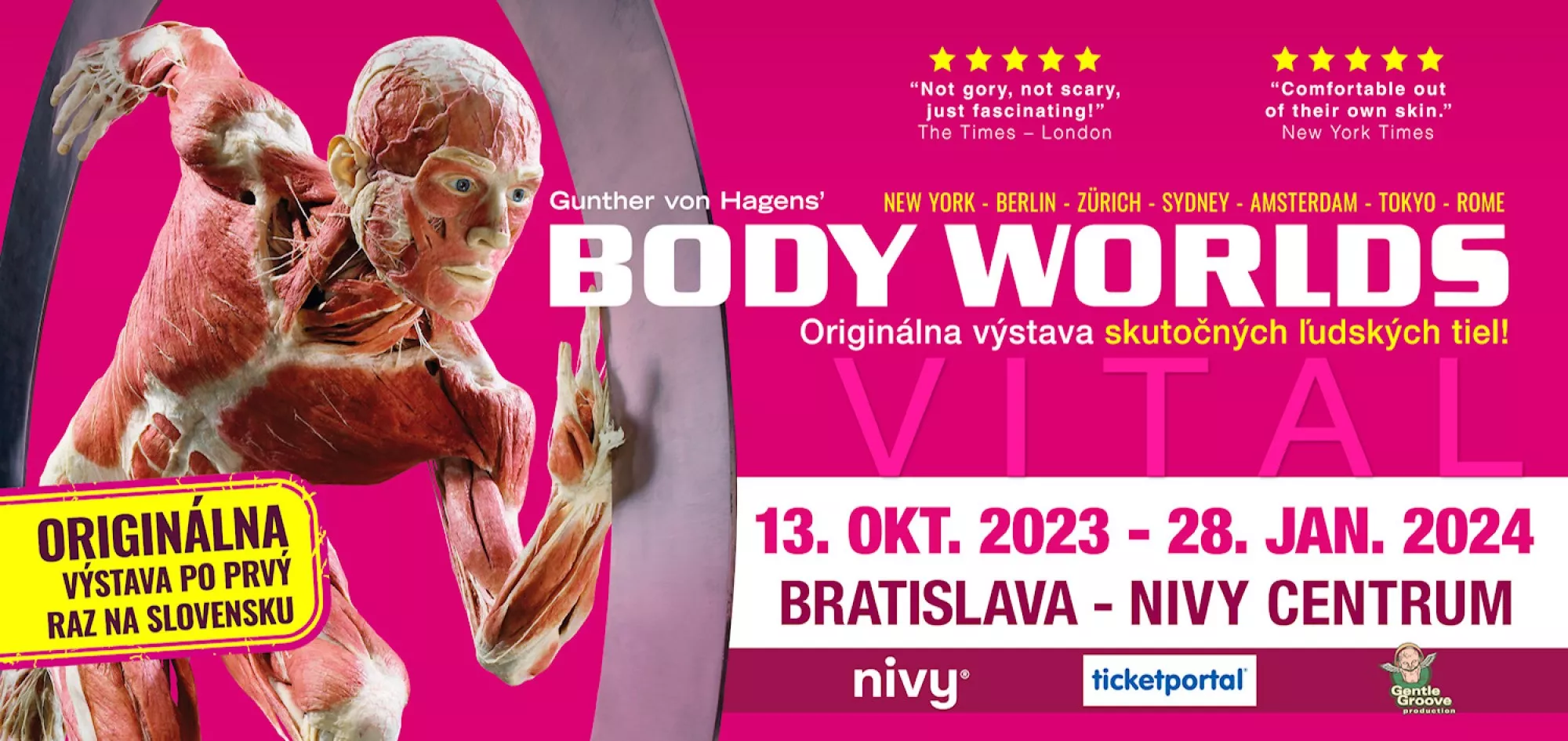 Body Worlds Bratislava