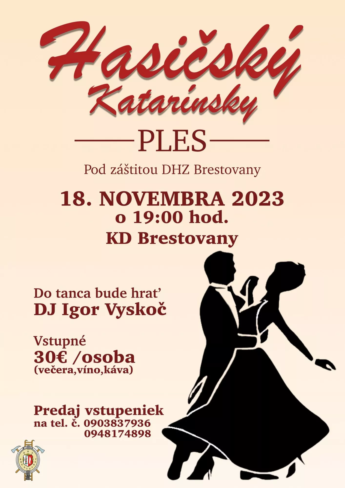 Hasičský Katarínsky ples